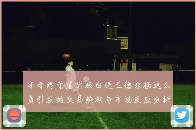 字母终于落听狼白送兰德尔杨这么贵引发的交易热潮与市场反应分析